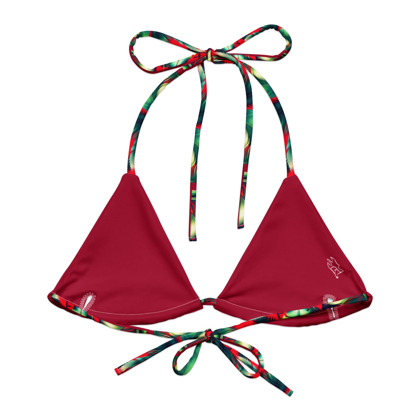 Recycled String Bikini Top - Dea Flora Collection