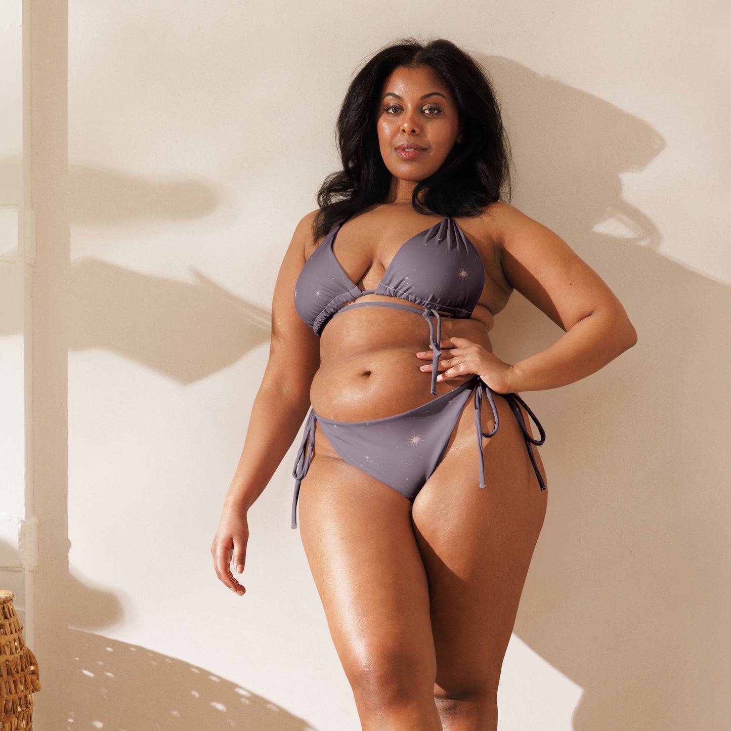 Starlight Sky Recycled string bikini - Matching Bathing Suits