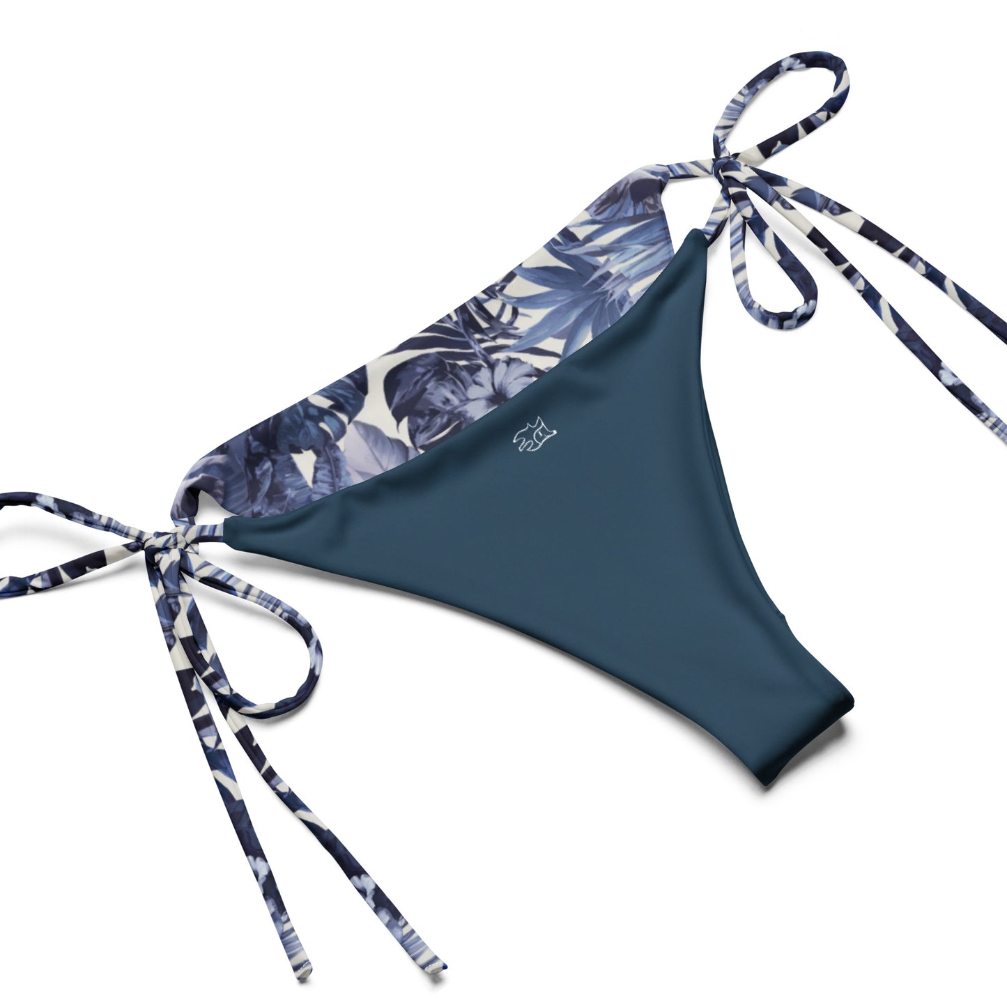 Azure Tropicana Recycled string bikini - Matching Bathing Suits