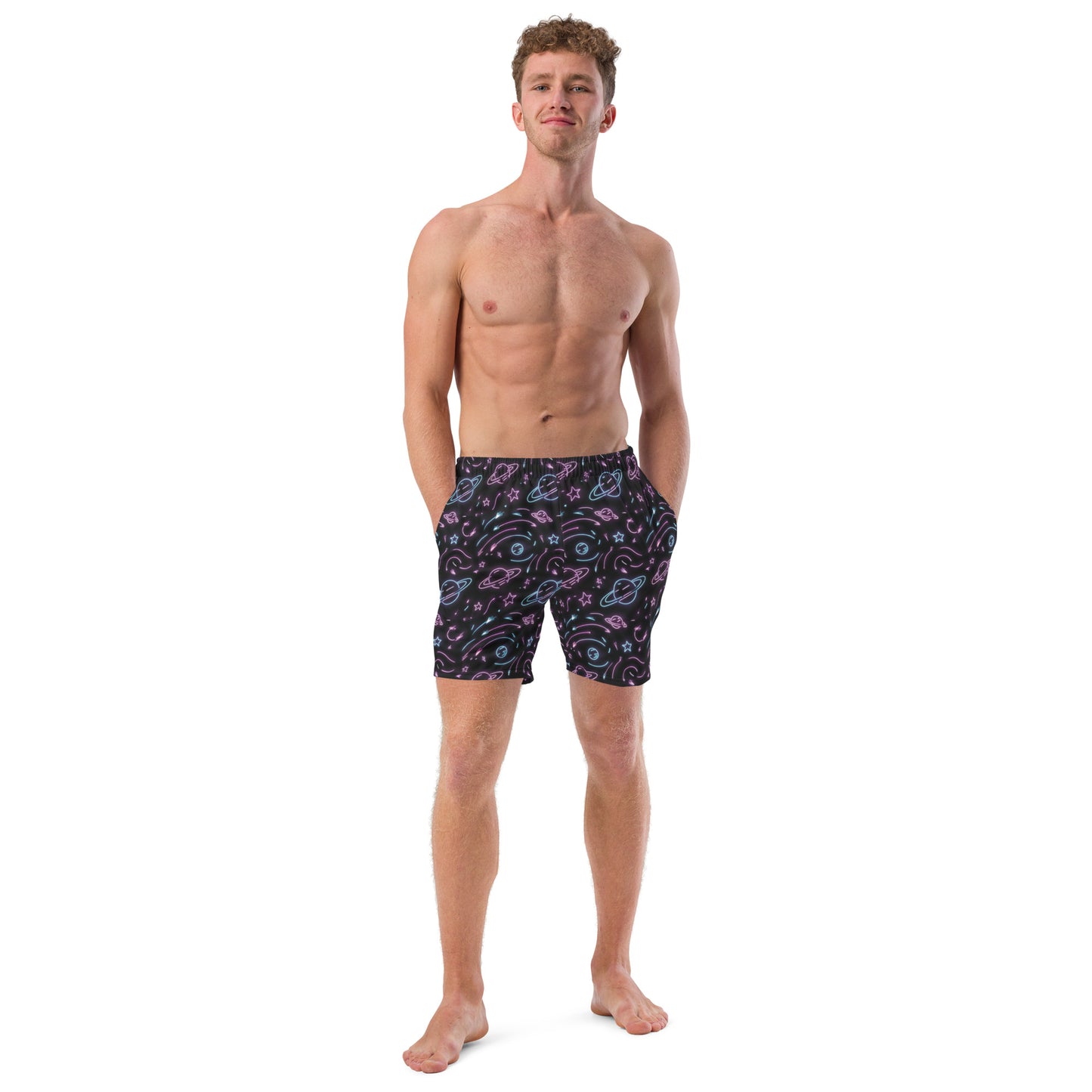 Galactic Dance Men's swim trunks - Matching Bathing Suits