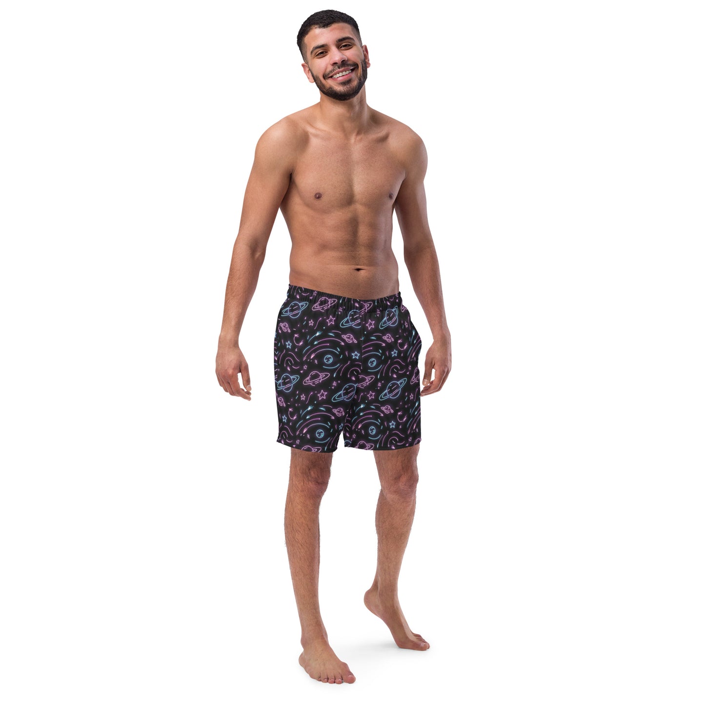 Galactic Dance Men's swim trunks - Matching Bathing Suits