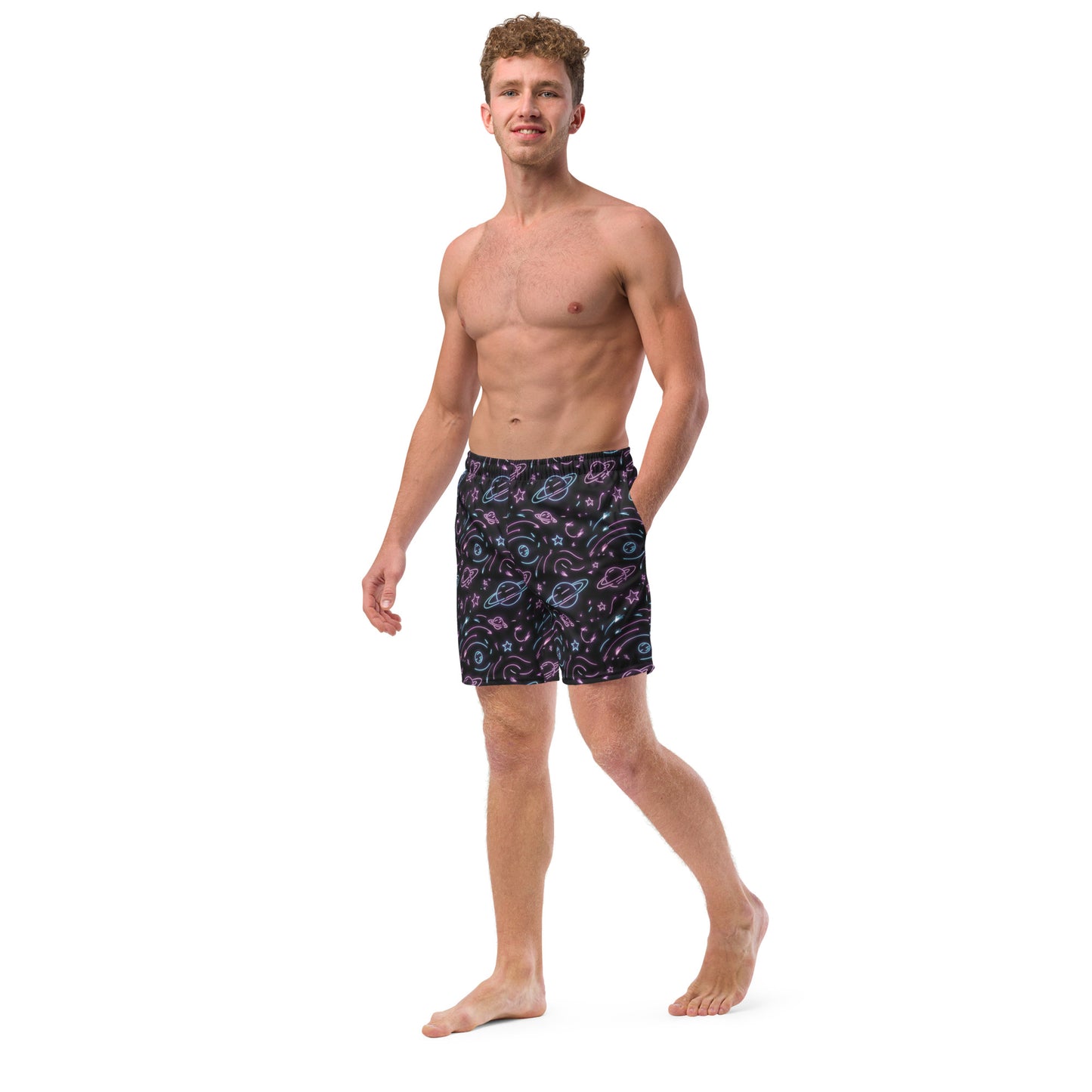 Galactic Dance Men's swim trunks - Matching Bathing Suits