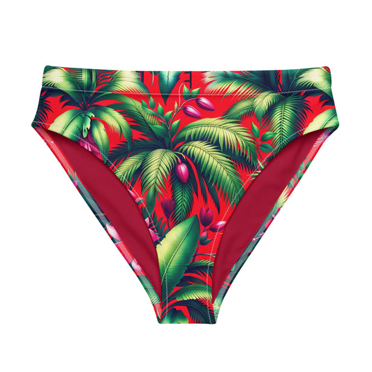 Recycled High Waisted Bikini Slip - Dea Flora Collection