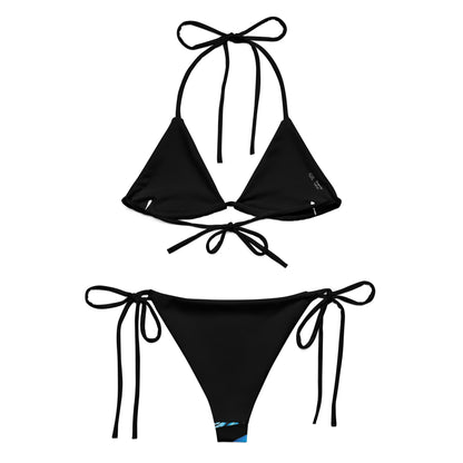 Blacked Butterfly Recycled String Bikini - Eternal Metamorphosis Limited Edition June 2024