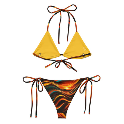 Bundle Sunset Waves - Matching Bathing Suits for Couples