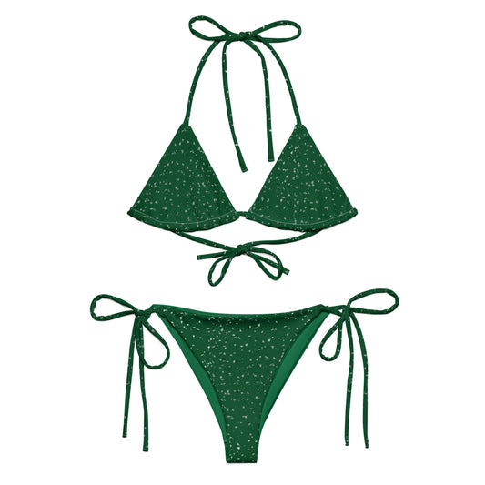 Emerald Recycled String Bikini - Adriano Collection