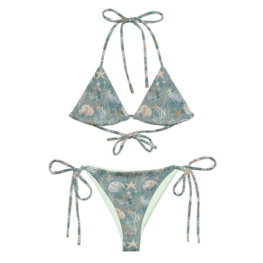 Marine Treasures recycled string bikini - Matching Bathing Suits