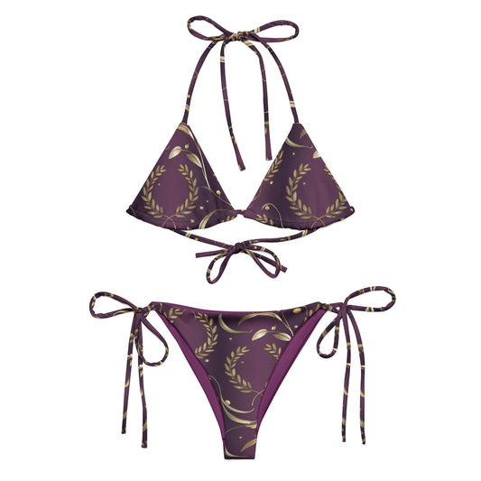 Imperial Laurel Recycled string bikini - Matching Bathing Suits