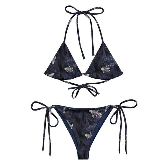 Koi Serenity Recycled string bikini - Matching Bathing Suits