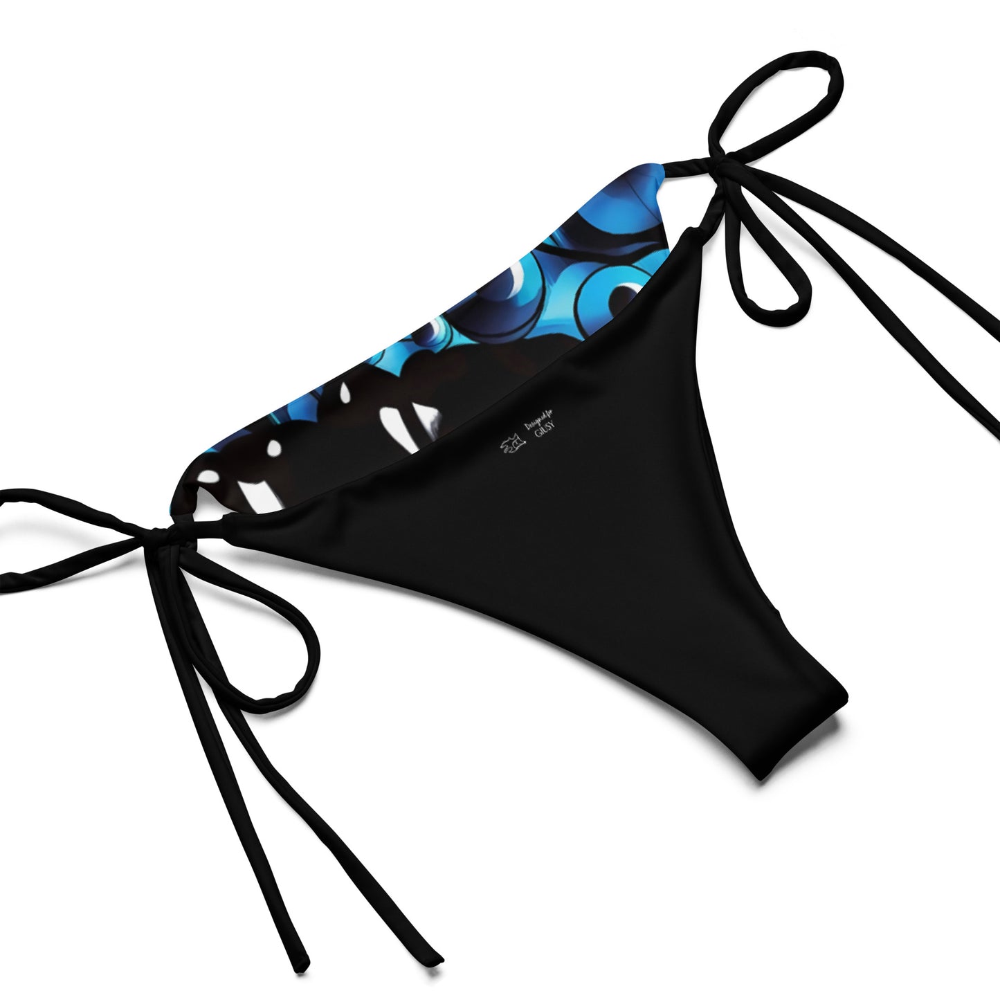 Blacked Butterfly Recycled String Bikini - Eternal Metamorphosis Limited Edition June 2024