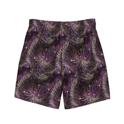 Twinkling Triangles Men's Recycled Swim Trunks - Matching Bathing Suits