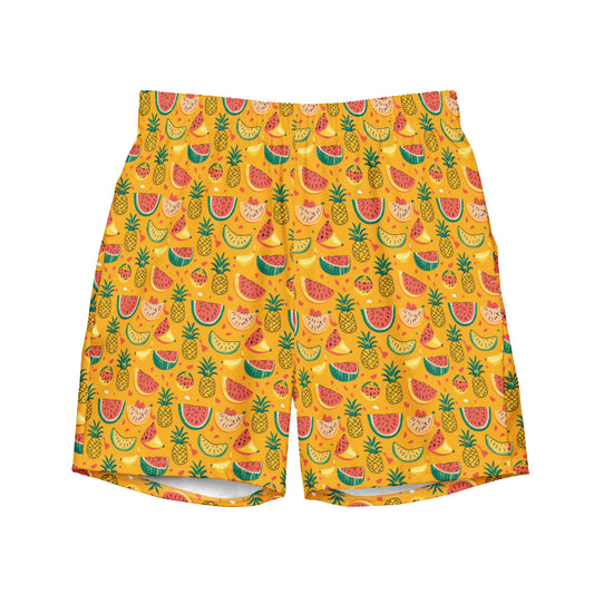 Fruit Fiesta Men's swim trunks - Matching Bathing Suits