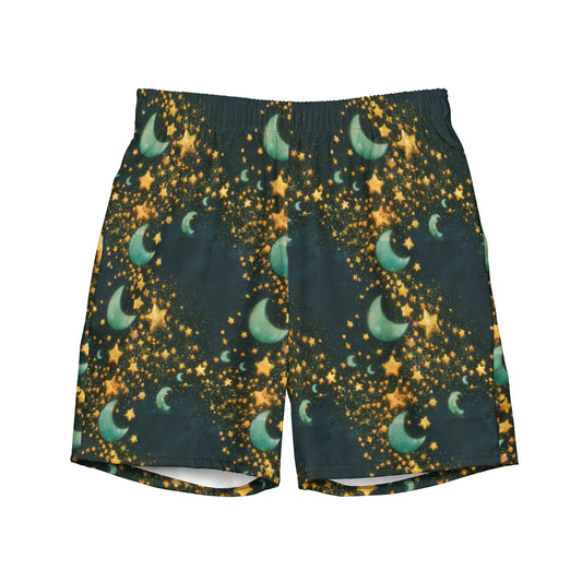 Cosmic Whimsy Men's swim trunks - Matching Bathing Suits