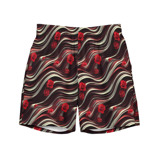 Crimson Waves Men's swim trunks - Matching Bathing Suits